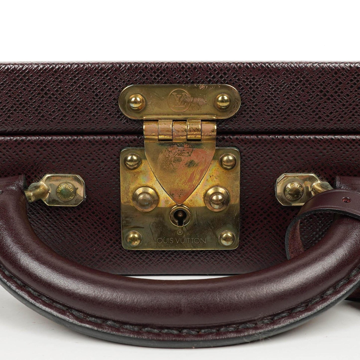 Louis Vuitton Taiga President Classeur Briefcase Acajou, 1997