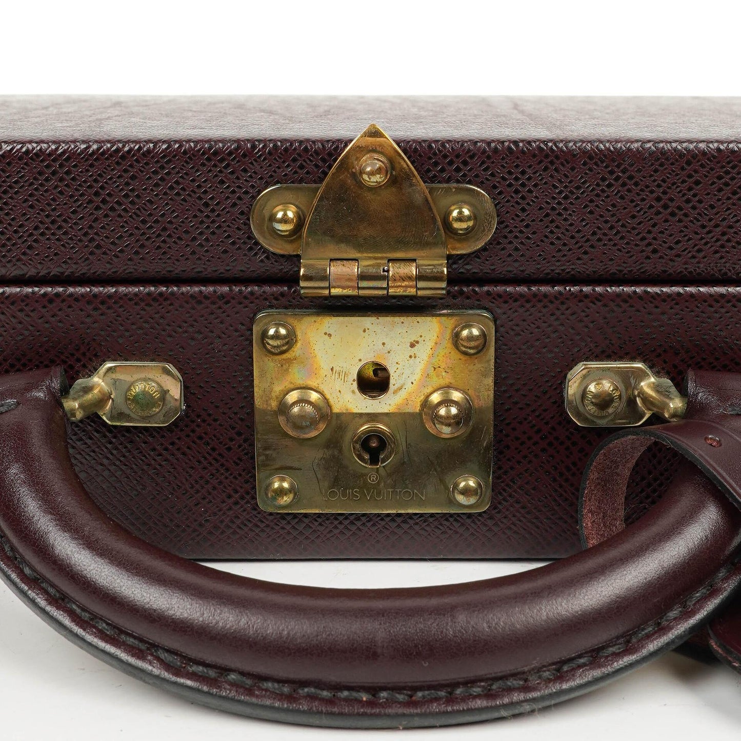 Louis Vuitton Taiga President Classeur Briefcase Acajou, 1997