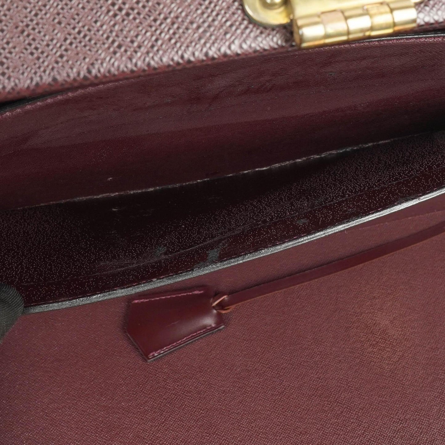 Louis Vuitton Taiga President Classeur Briefcase Acajou, 1997