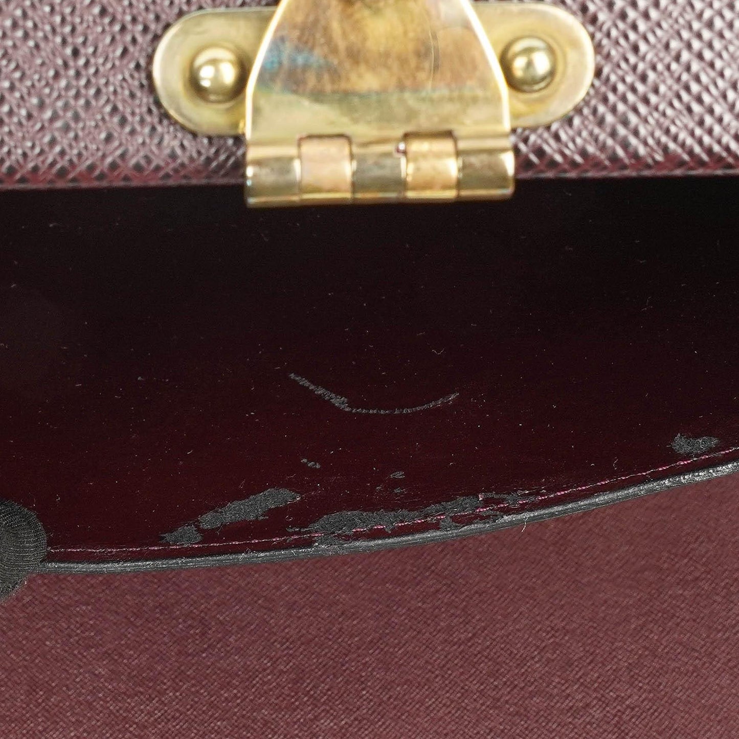 Louis Vuitton Taiga President Classeur Briefcase Acajou, 1997