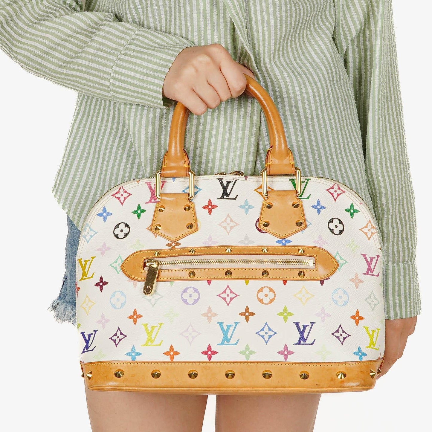 Louis Vuitton Takashi Murakami Alma PM Handbag