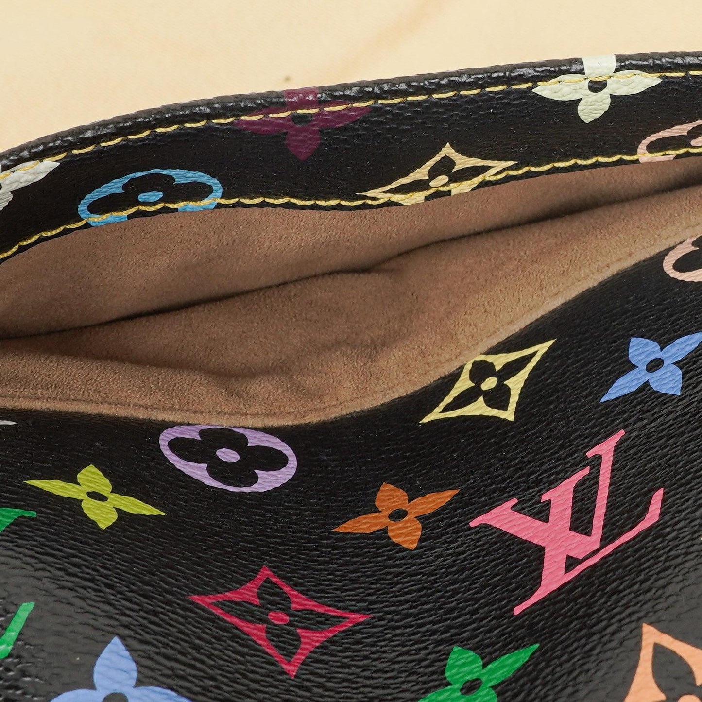 Louis Vuitton Takashi Murakami Monogram Canvas Beverly MM Bag