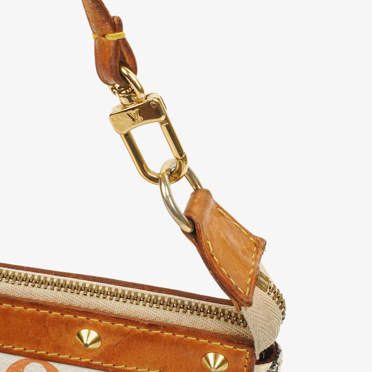 Louis Vuitton Takashi Murakami Pochette Accessoire Multicolor Clutch Handbag