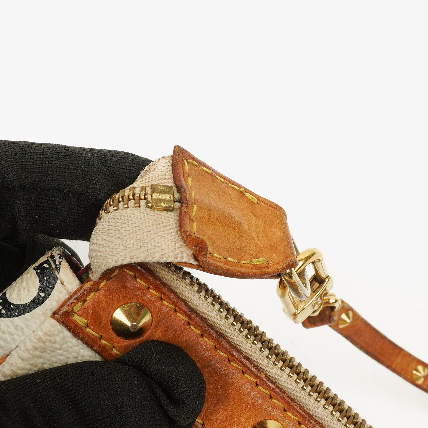 Louis Vuitton Takashi Murakami Pochette Accessoire Multicolor Clutch Handbag