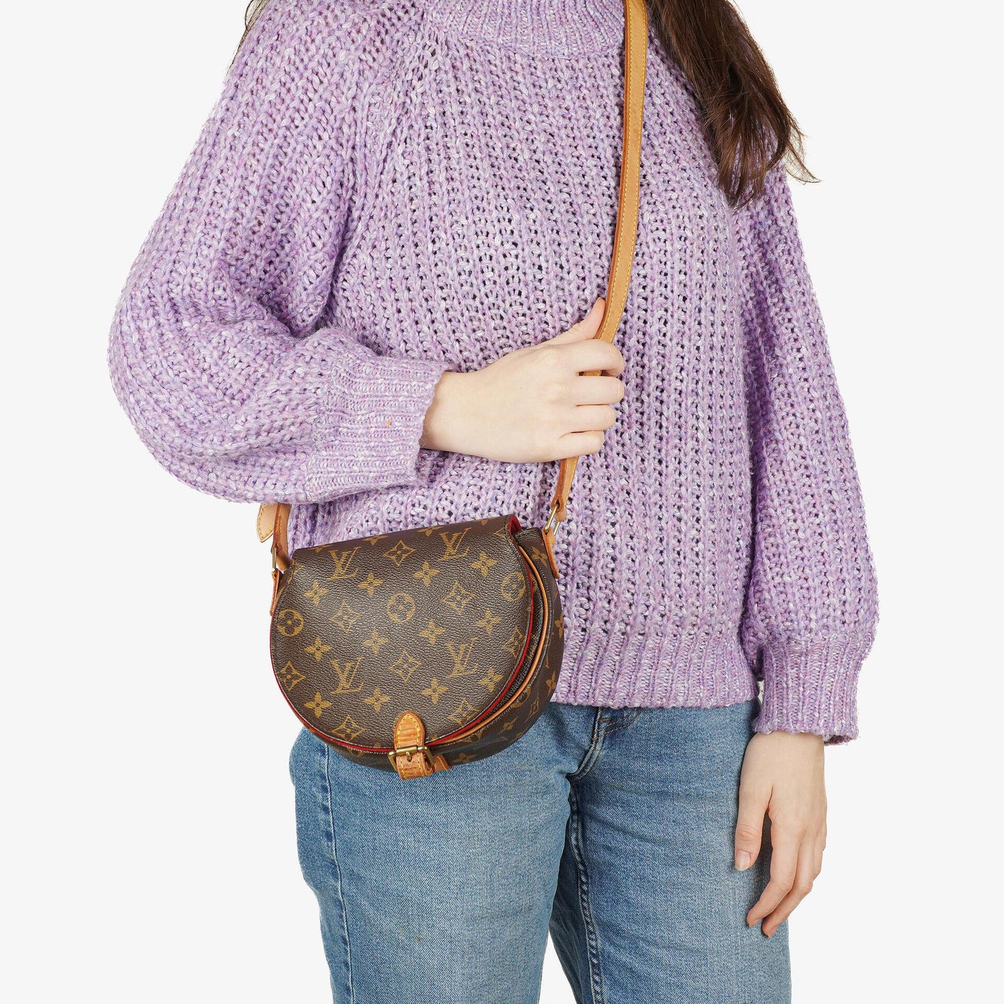 Louis Vuitton Tambourine Monogram Canvas Crossbody Bag