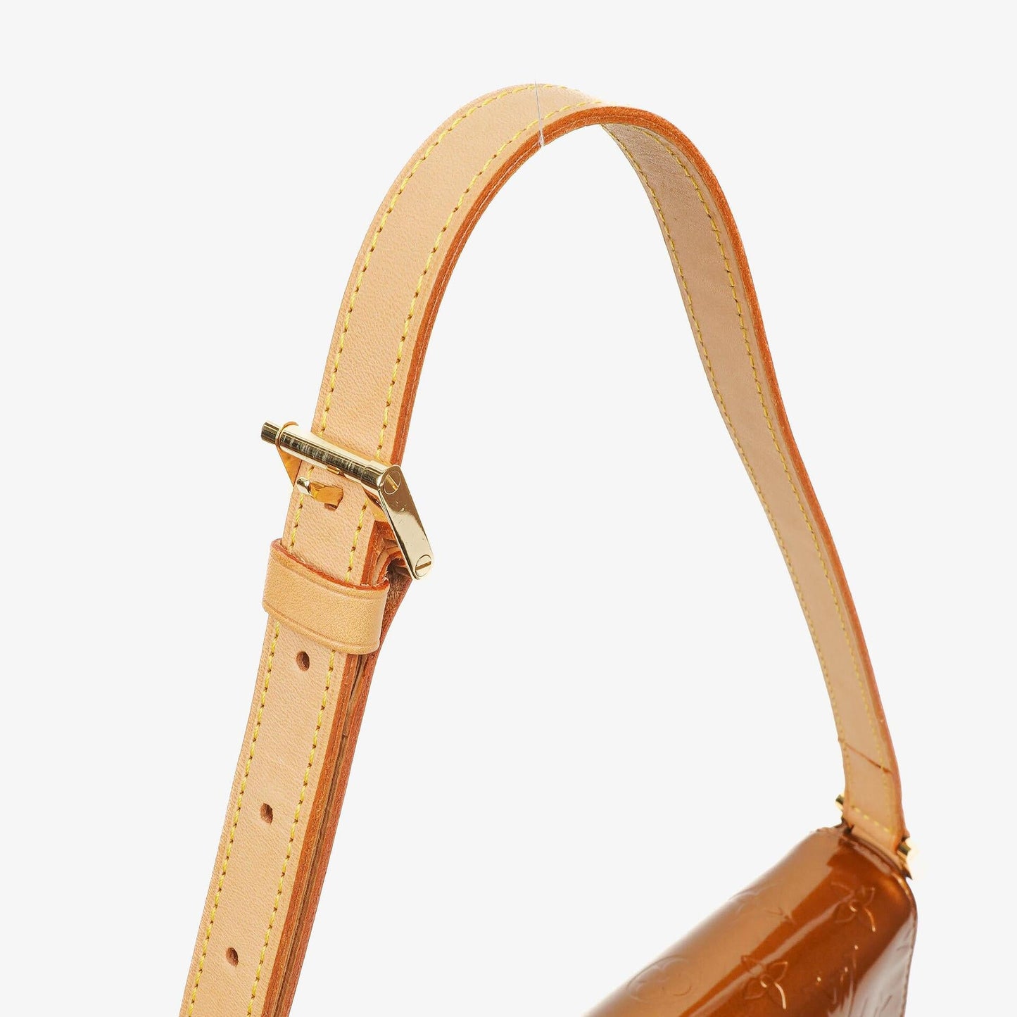 Louis Vuitton Thompson Bronze Monogram Vernis Leather Shoulder Bag