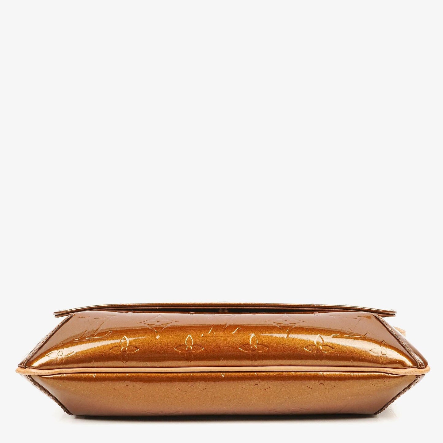 Louis Vuitton Thompson Bronze Monogram Vernis Leather Shoulder Bag