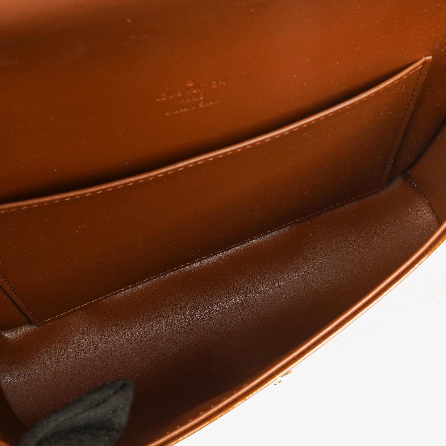 Louis Vuitton Thompson Bronze Monogram Vernis Leather Shoulder Bag