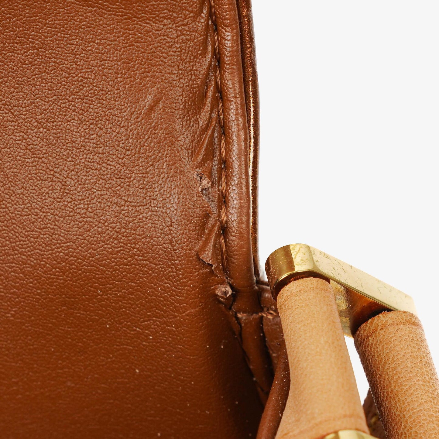 Louis Vuitton Thompson Bronze Monogram Vernis Leather Shoulder Bag
