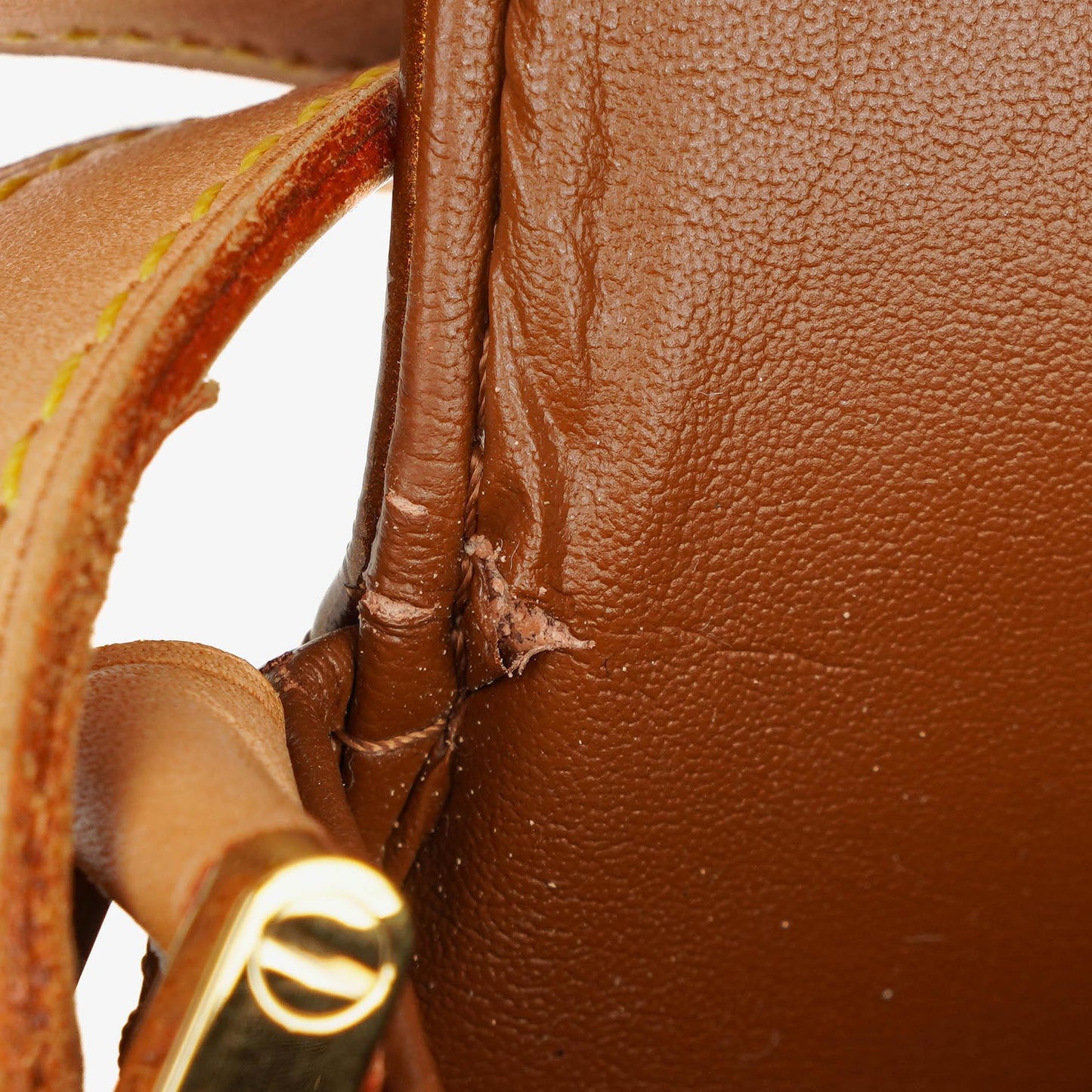 Louis Vuitton Thompson Bronze Monogram Vernis Leather Shoulder Bag