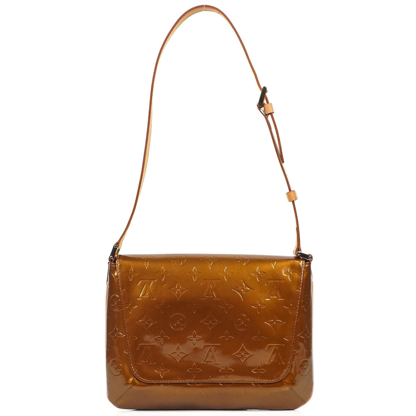 Louis Vuitton Thompson Street Bronze Monogram Vernis Leather Shoulder Bag