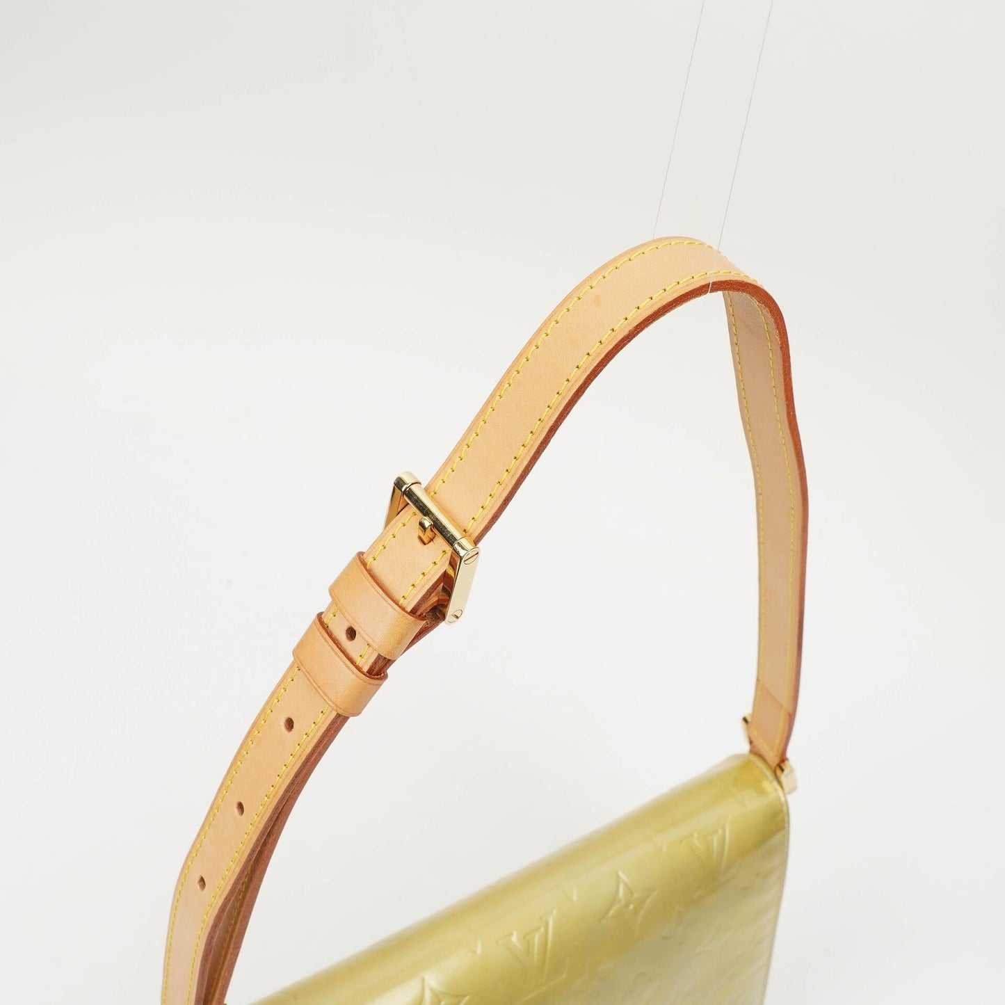 Louis Vuitton Thompson Street Green Monogram Vernis Leather Shoulder Bag
