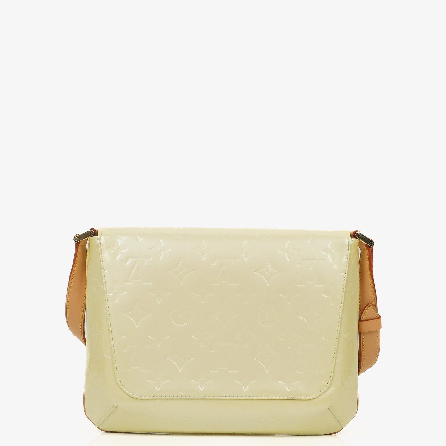 Louis Vuitton Thompson Street Perle Monogram Vernis Leather Shoulder Bag