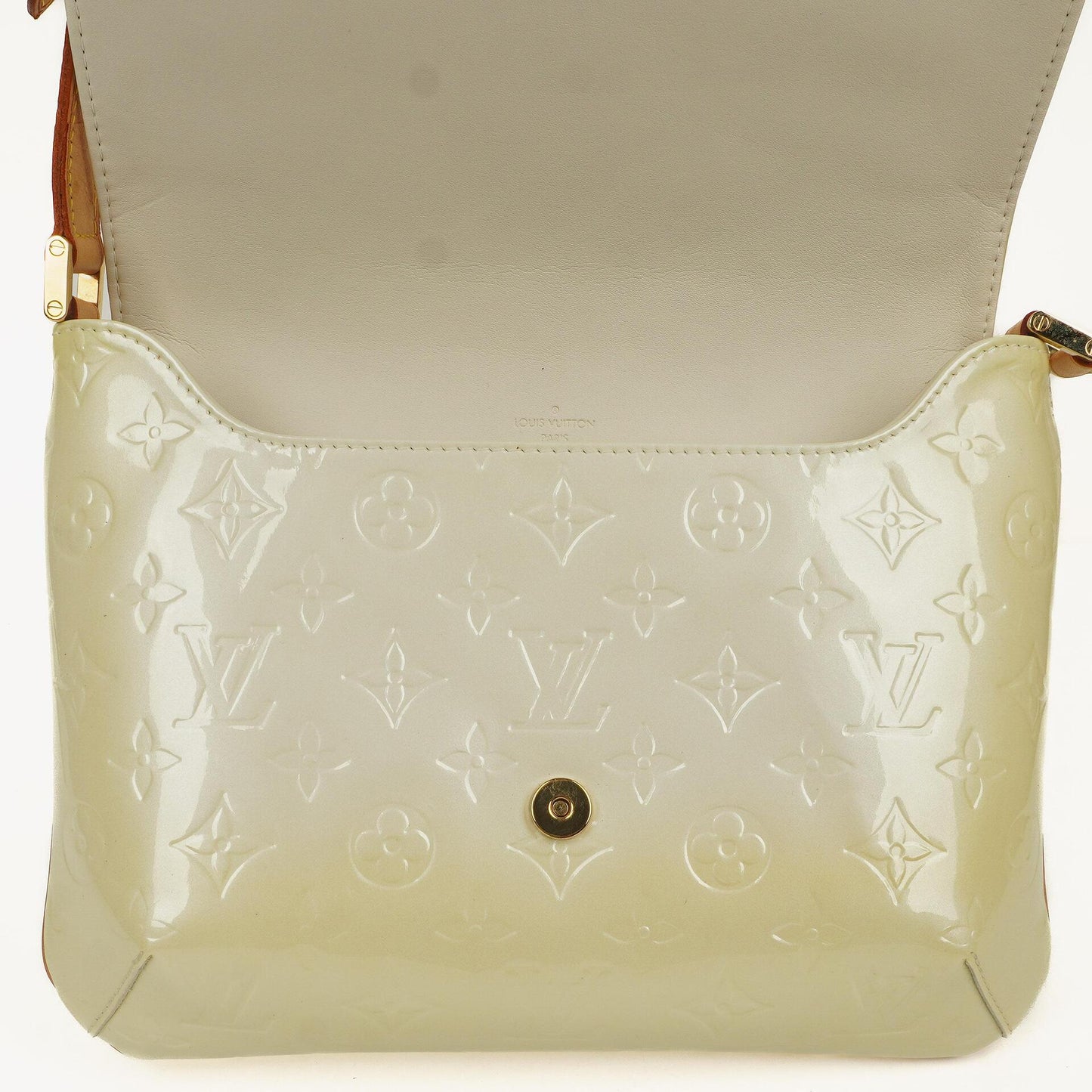 Louis Vuitton Thompson Street Perle Monogram Vernis Leather Shoulder Bag