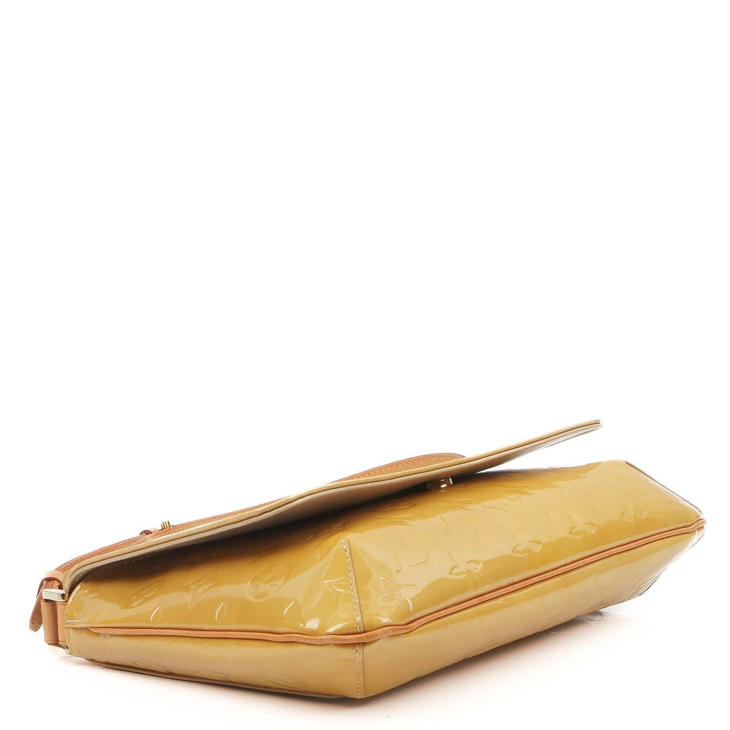 Louis Vuitton Thompson Street Shoulder Bag In Yellow Monogram Vernis Leather