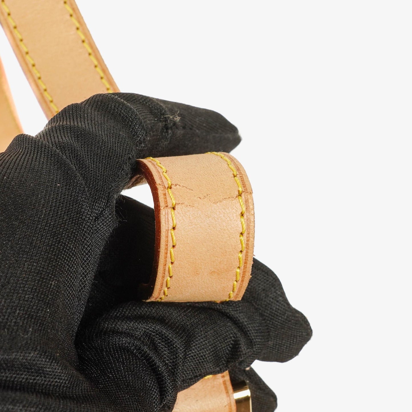 Louis Vuitton Thompson Street Yellow Monogram Vernis Leather Shoulder Bag