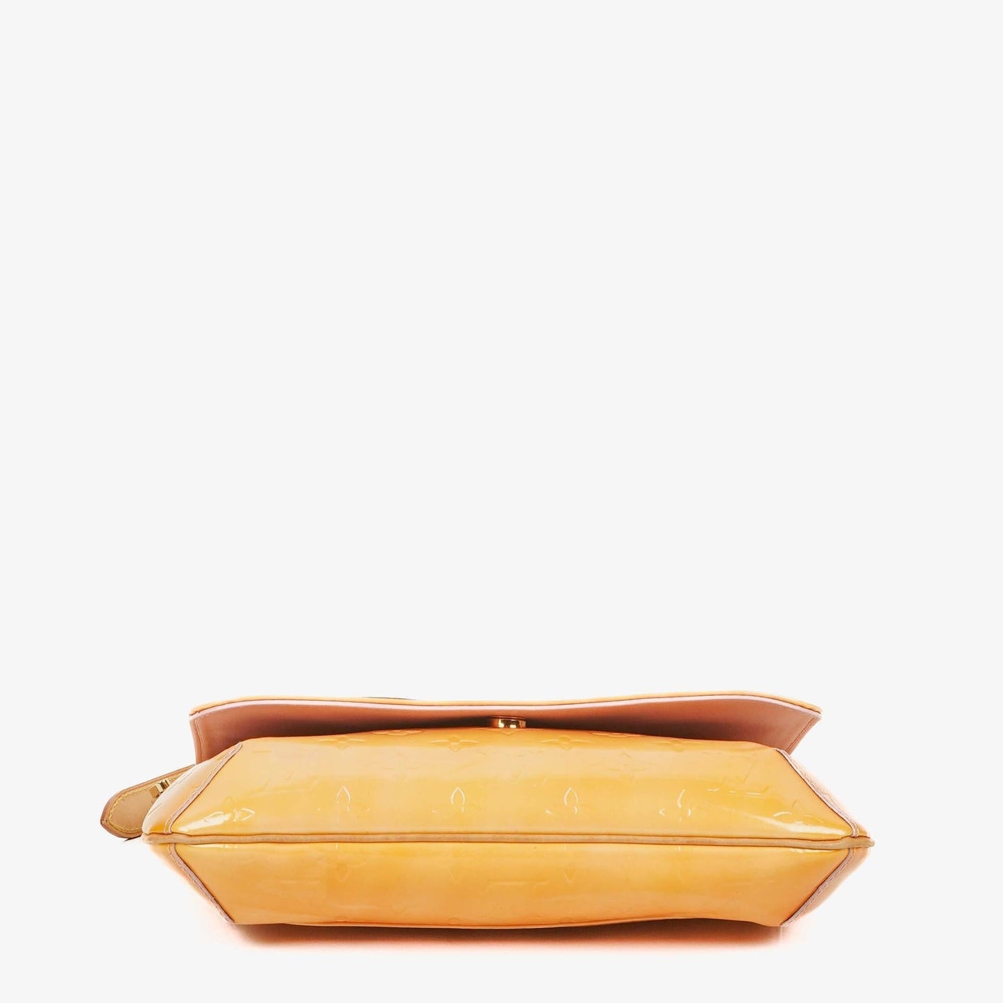 Louis Vuitton Thompson Street Yellow Monogram Vernis Leather Shoulder Bag