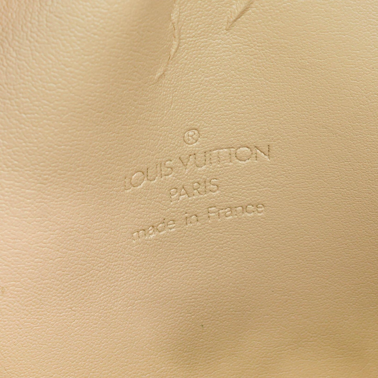 Louis Vuitton Tompkins Yellow Patent Leather Bag