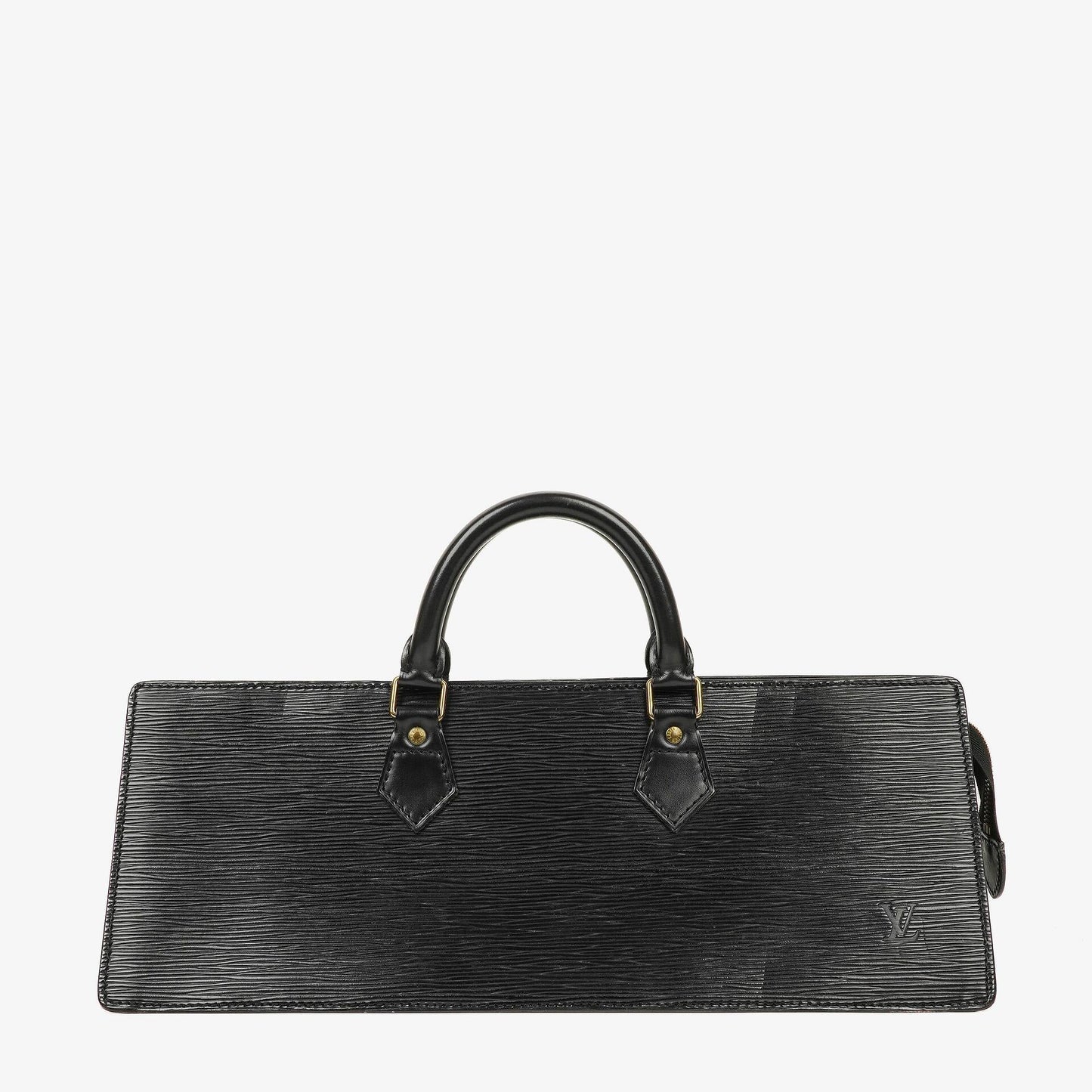 Louis Vuitton Triangle Black EPI Leather Handbag