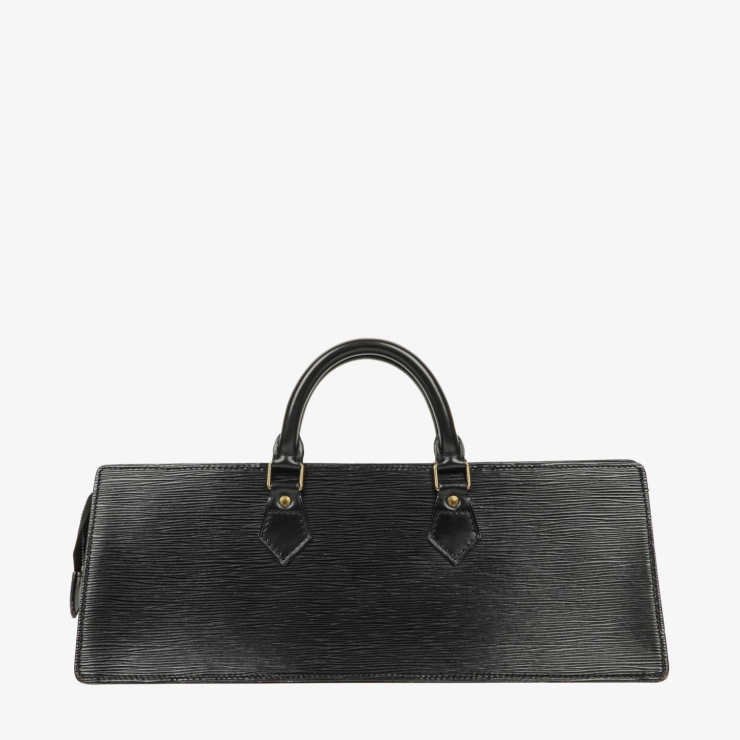 Louis Vuitton Triangle Black EPI Leather Handbag
