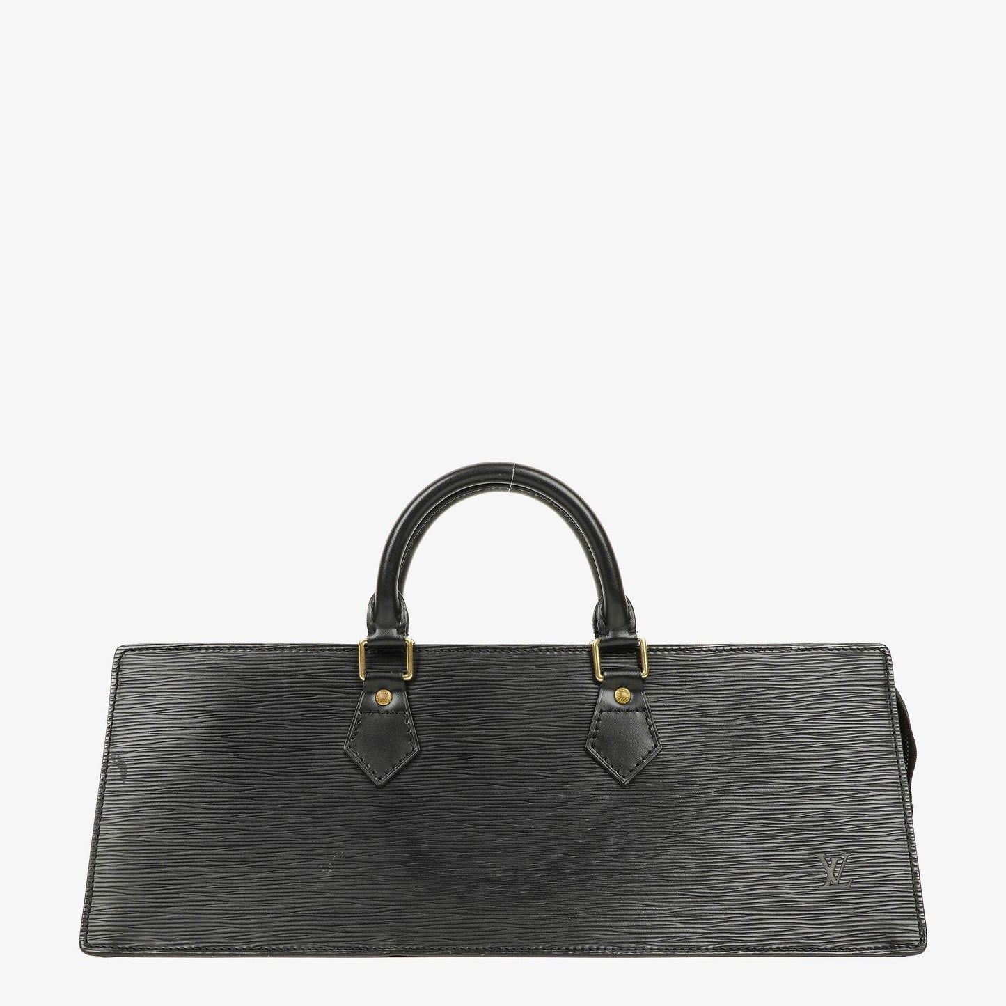 Louis Vuitton Triangle Black EPI Leather Handbag