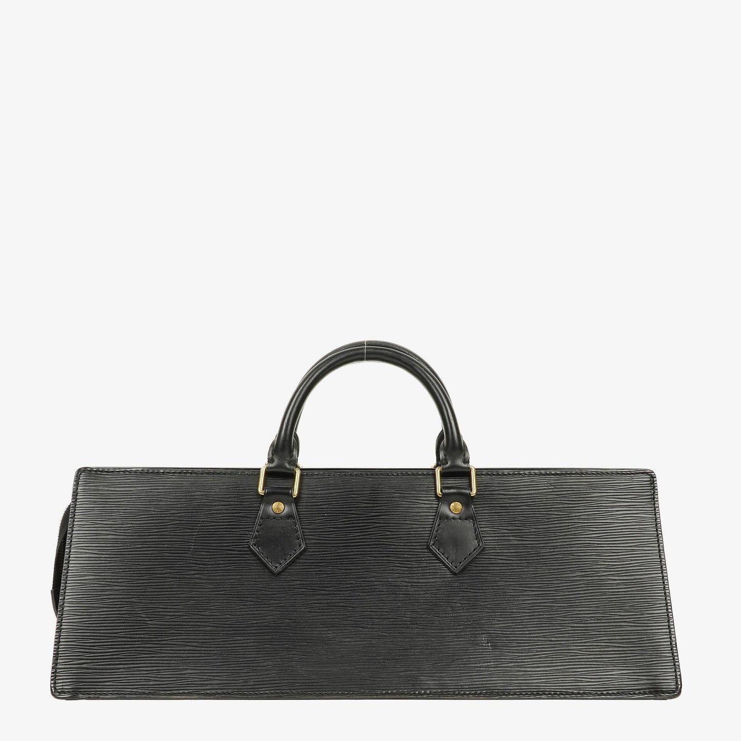 Louis Vuitton Triangle Black EPI Leather Handbag