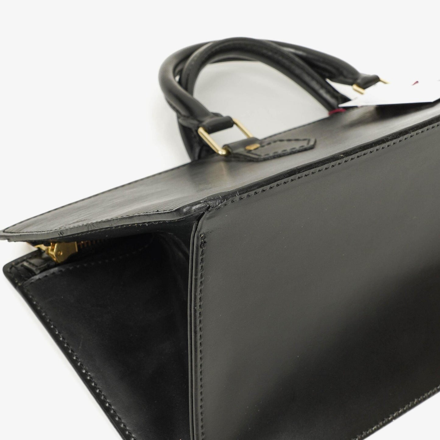 Louis Vuitton Triangle Black EPI Leather Handbag