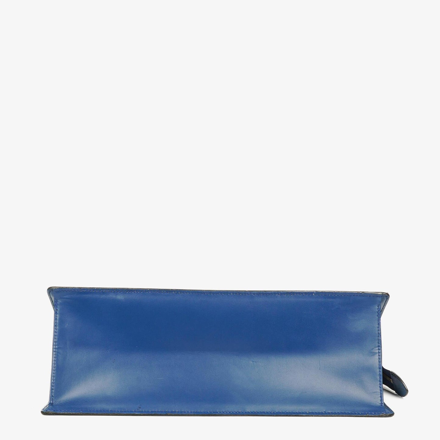 Louis Vuitton Triangle Blue EPI Leather Handbag