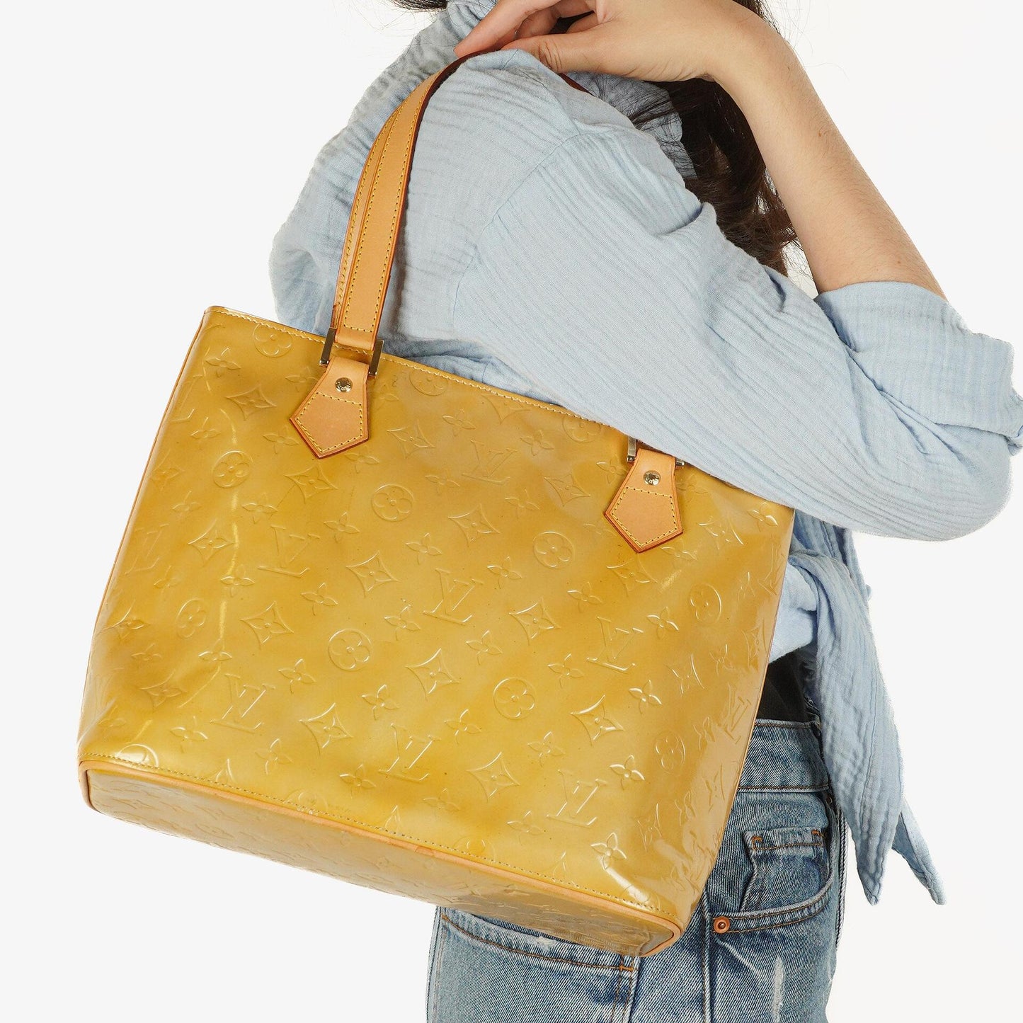 Louis Vuitton Vernis Houston Shoulder Bag