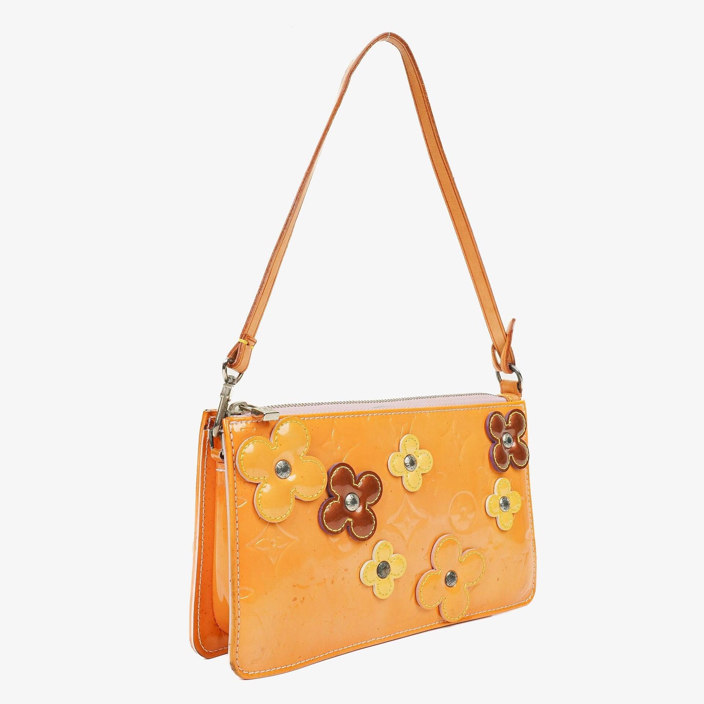 Louis Vuitton Vernis Lexington Fleurs Pochette