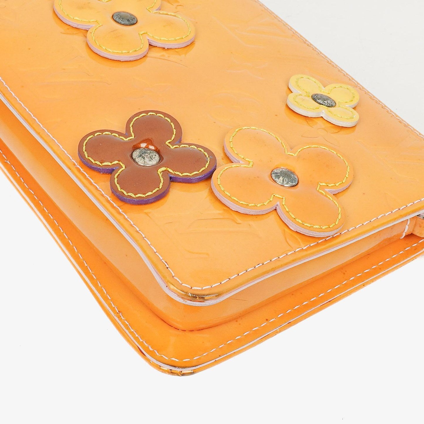 Louis Vuitton Vernis Lexington Fleurs Pochette