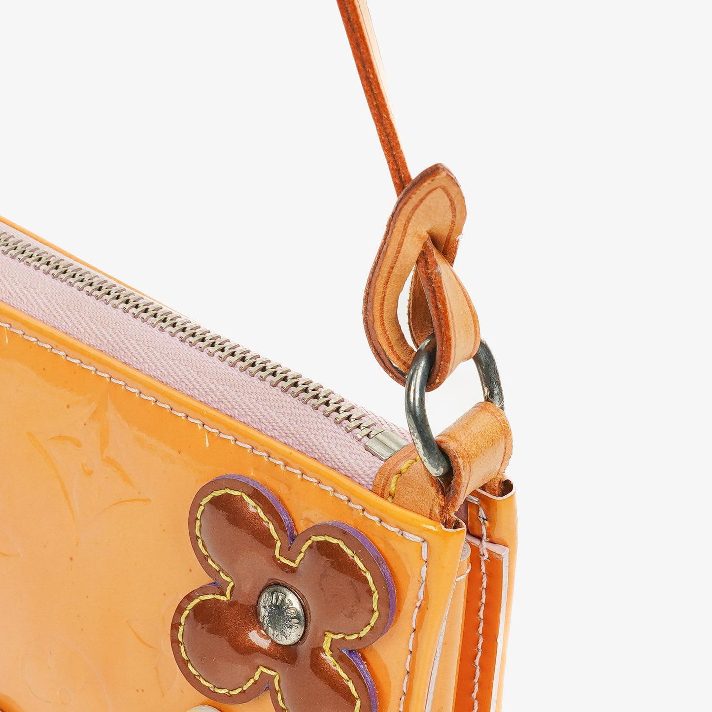 Louis Vuitton Vernis Lexington Fleurs Pochette