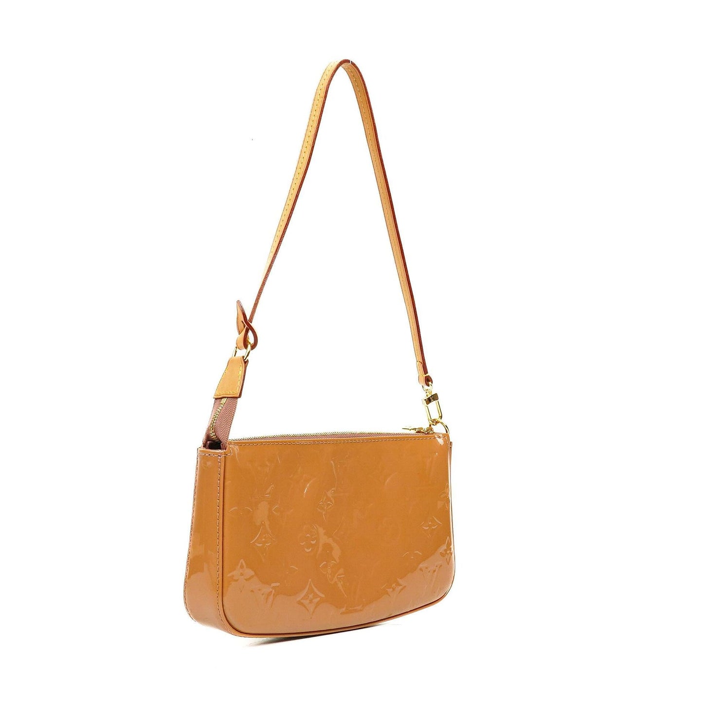 Louis Vuitton Vernis Pochette Accessories NM Rose Velours