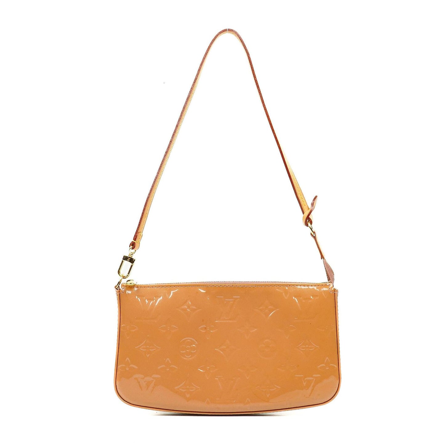 Louis Vuitton Vernis Pochette Accessories NM Rose Velours