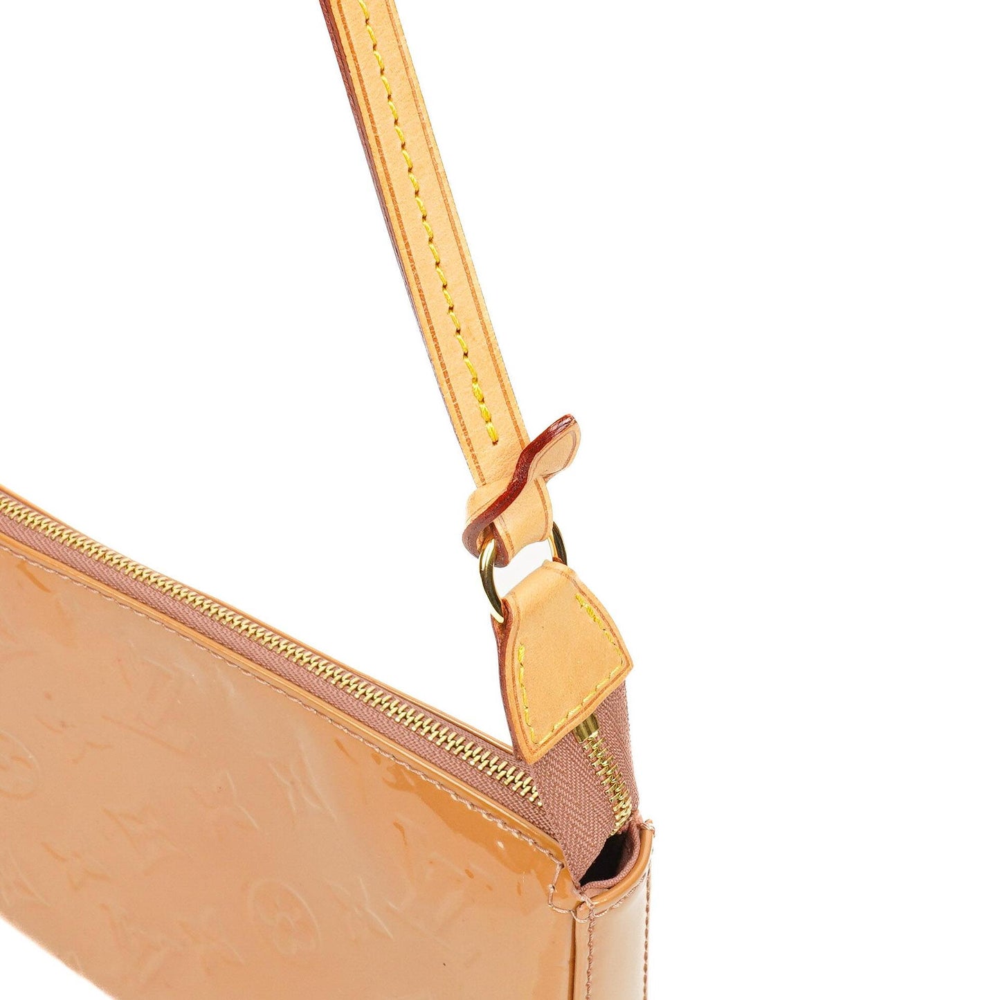 Louis Vuitton Vernis Pochette Accessories NM Rose Velours