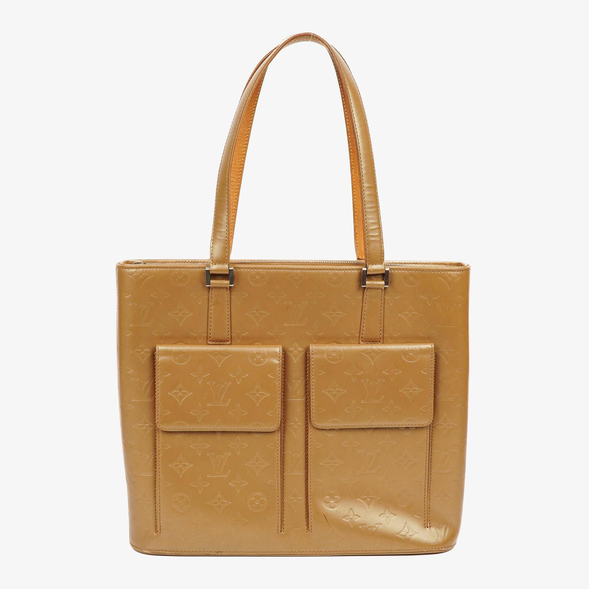 Louis Vuitton Willwood Mat Beige Monogram Tote Bag