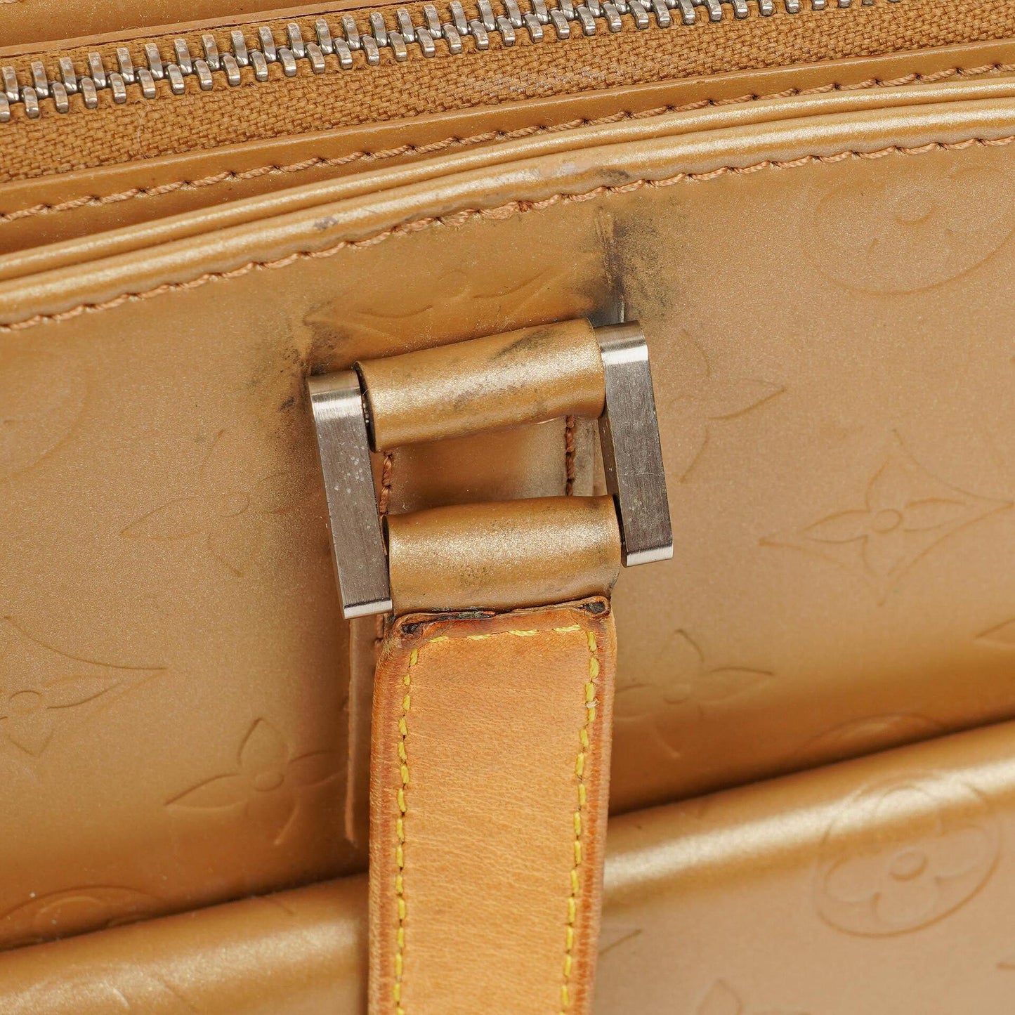 Louis Vuitton Willwood Mat Beige Monogram Tote Bag