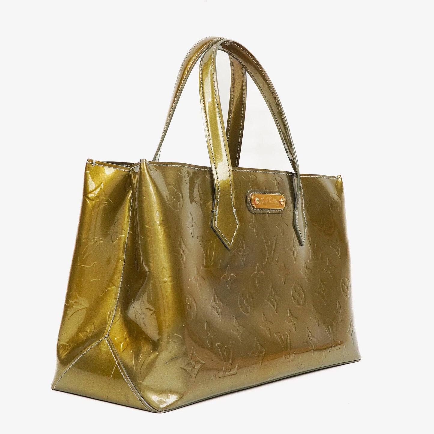Louis Vuitton Wilshire Vernis Handbag