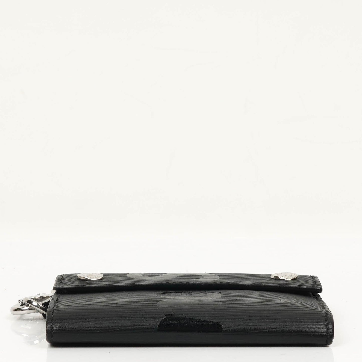Louis Vuitton x Supreme EPI Black Leather Chain Wallet