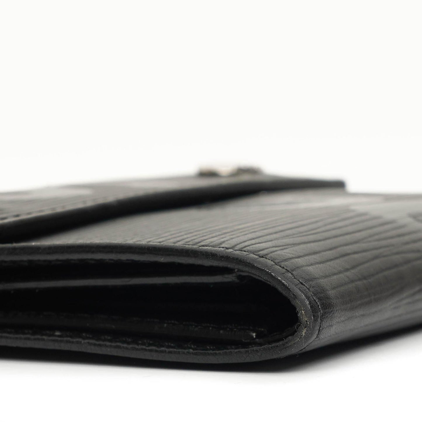 Louis Vuitton x Supreme EPI Black Leather Chain Wallet