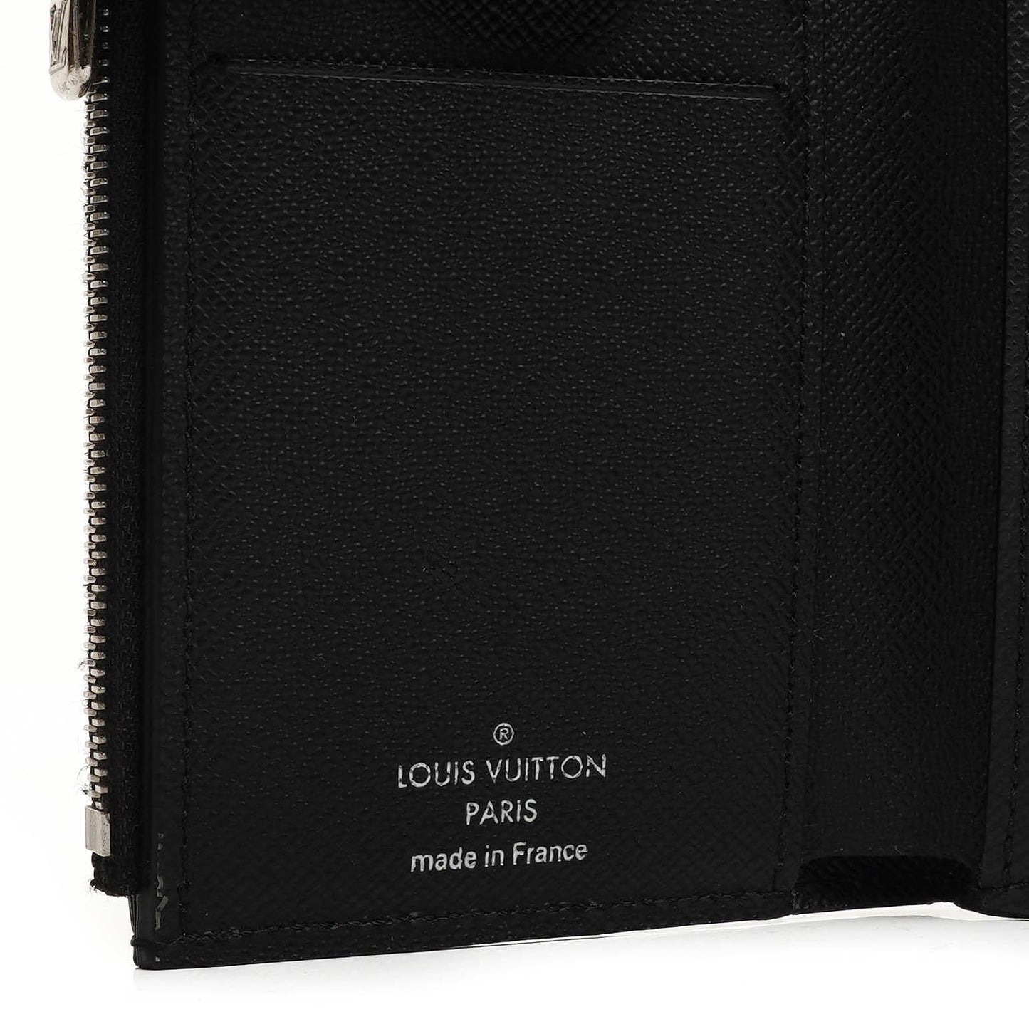 Louis Vuitton x Supreme EPI Black Leather Chain Wallet