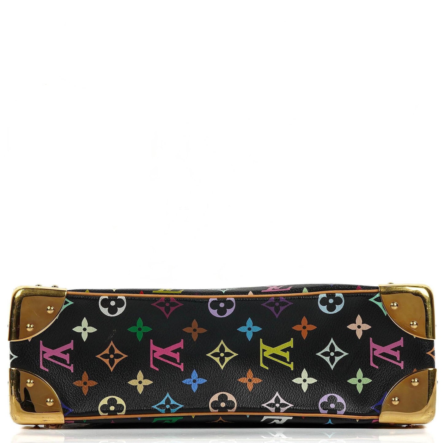 Louis Vuitton x Takashi Murakami Boulogne Black Monogram Multicolore Canvas Shoulder Bag
