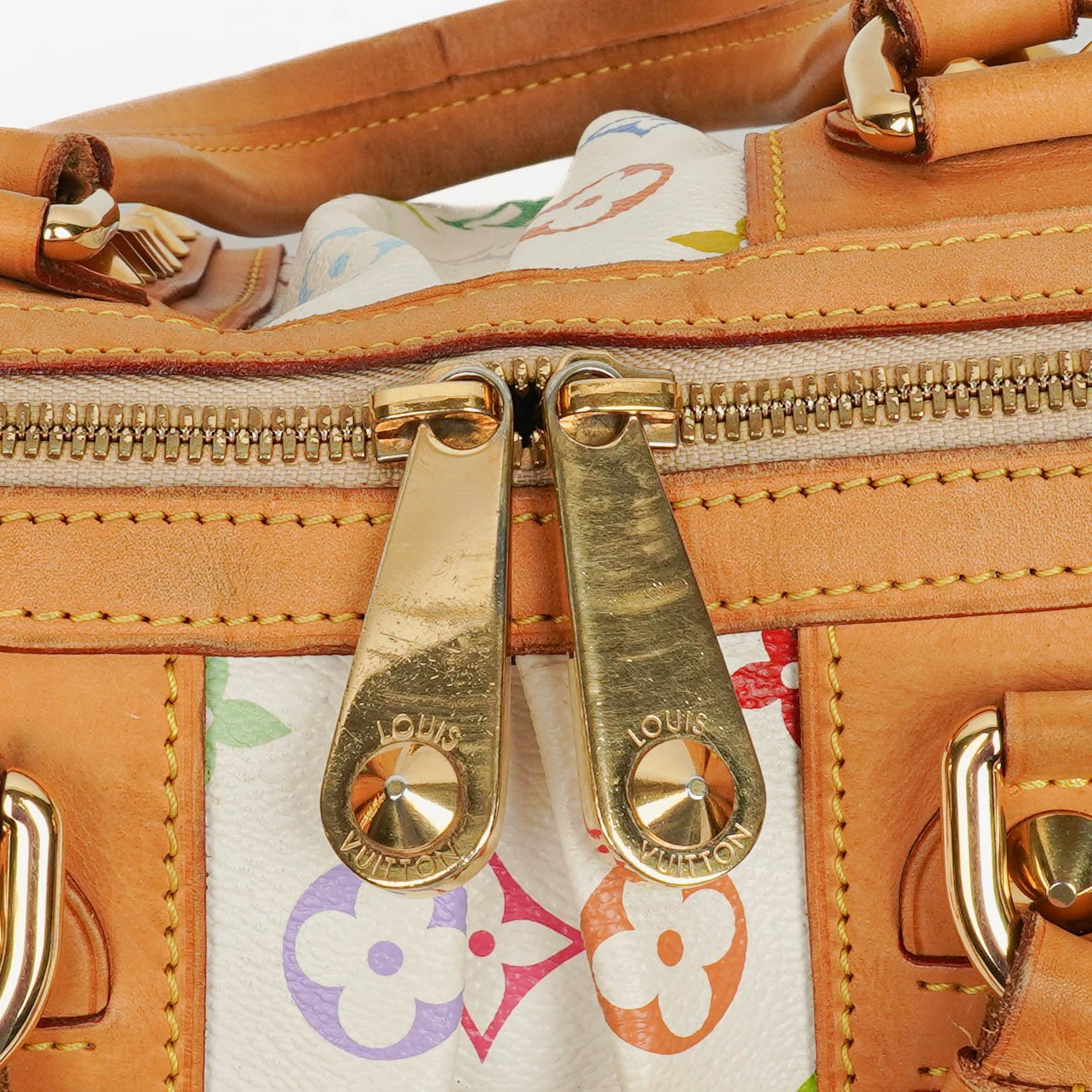 Louis Vuitton x Takashi Murakami Monogram Multicolor Courtney MM Bag