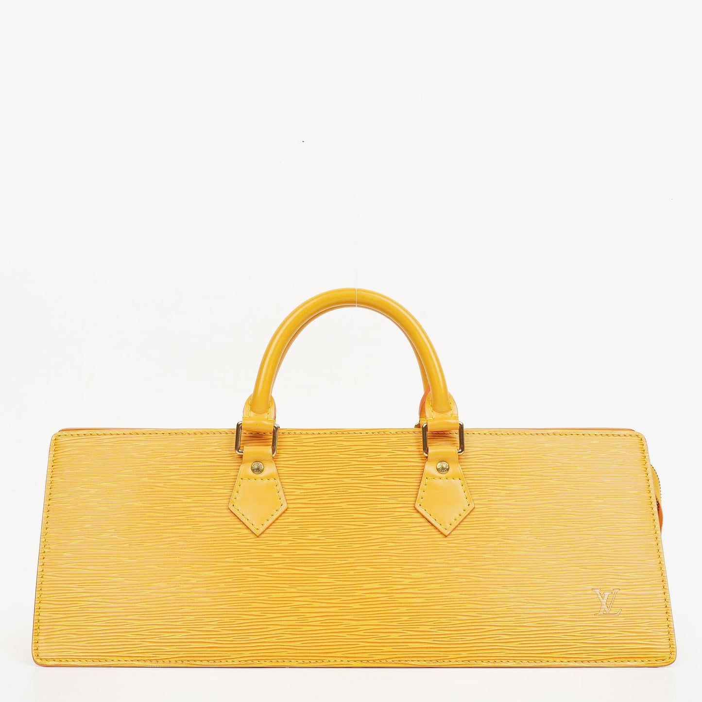 Louis Vuitton Yellow EPI Leather Sac Triangle Bag