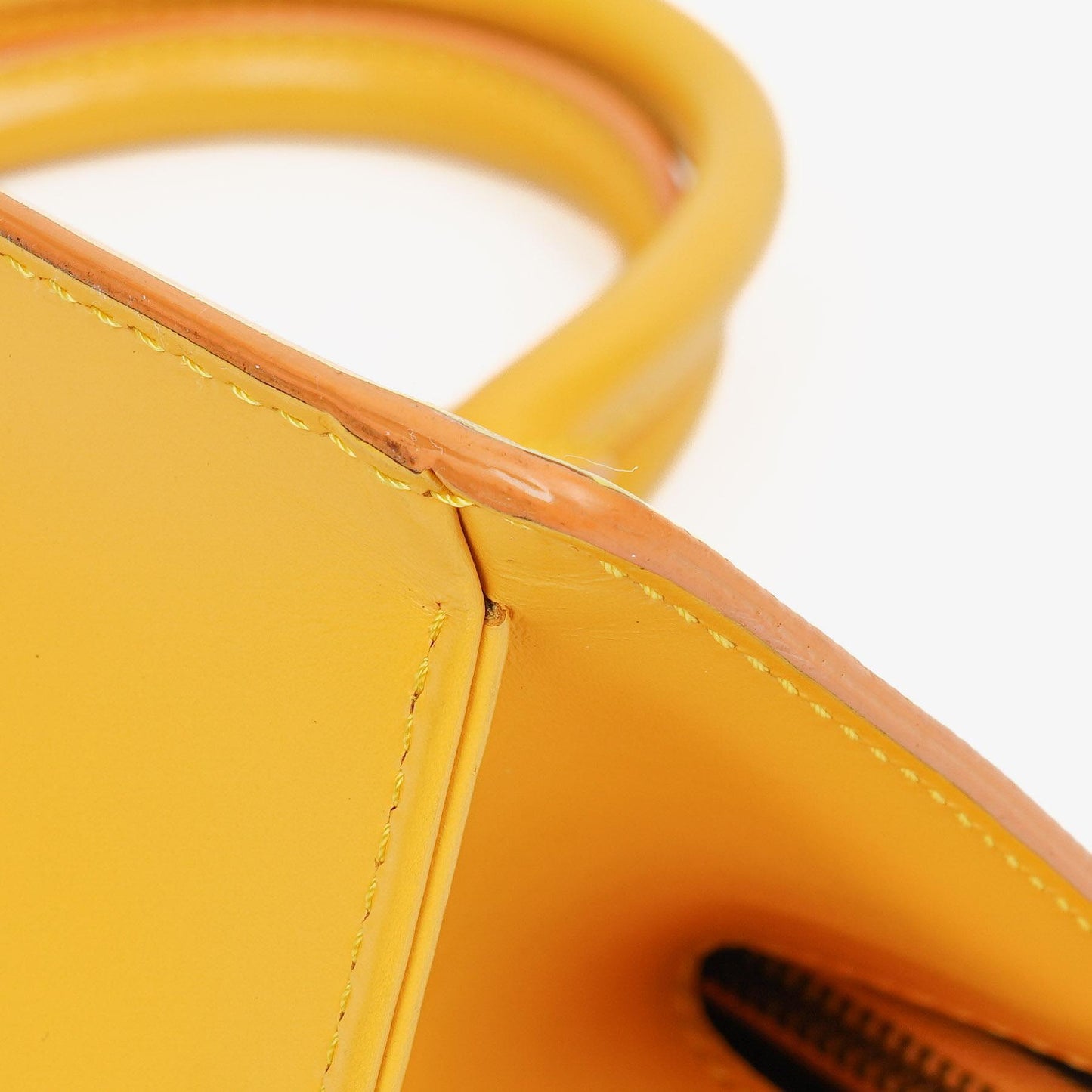 Louis Vuitton Yellow EPI Leather Sac Triangle Bag