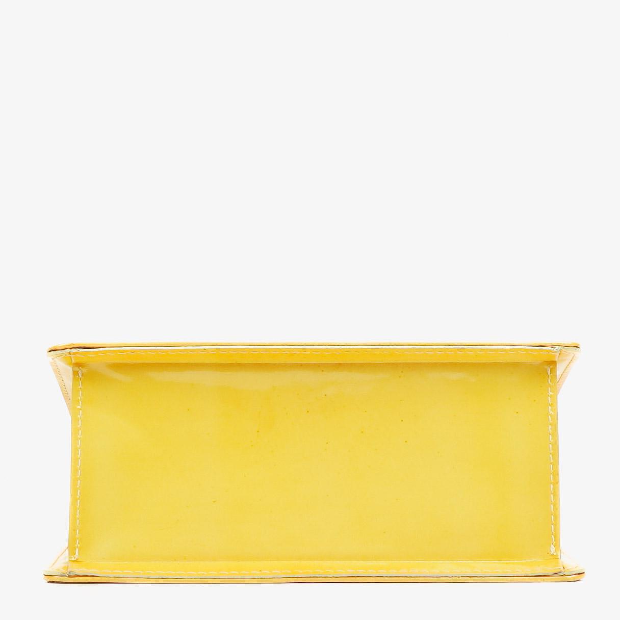 Louis Vuitton Yellow Monogram Vernis Spring Street Top Handle Bag