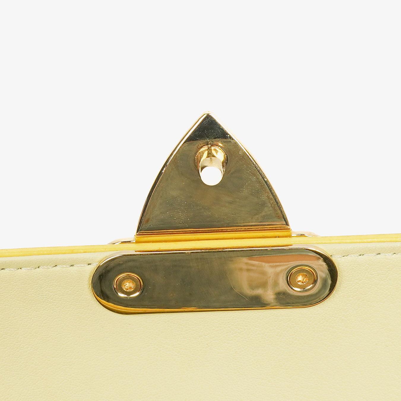 Louis Vuitton Yellow Monogram Vernis Spring Street Top Handle Bag