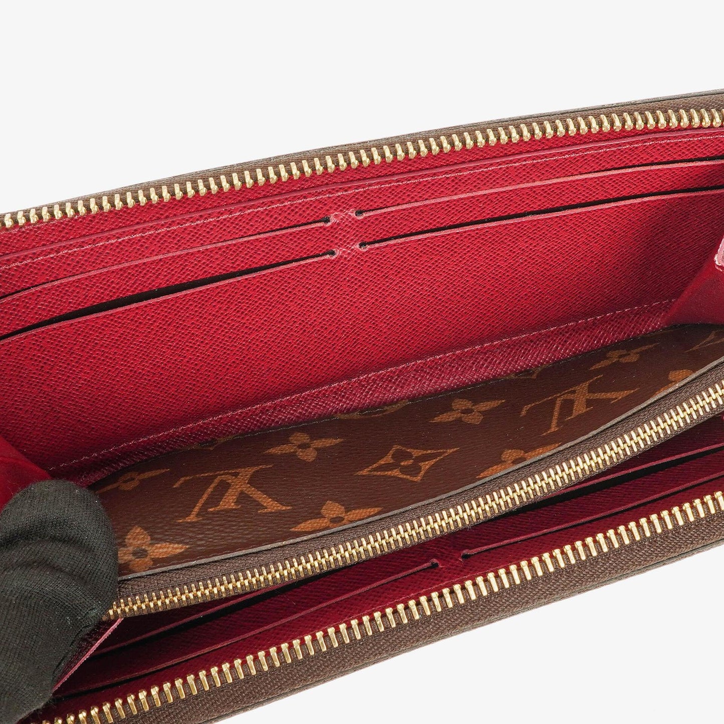 Louis Vuitton Clemence Monogram Canvas Wallet