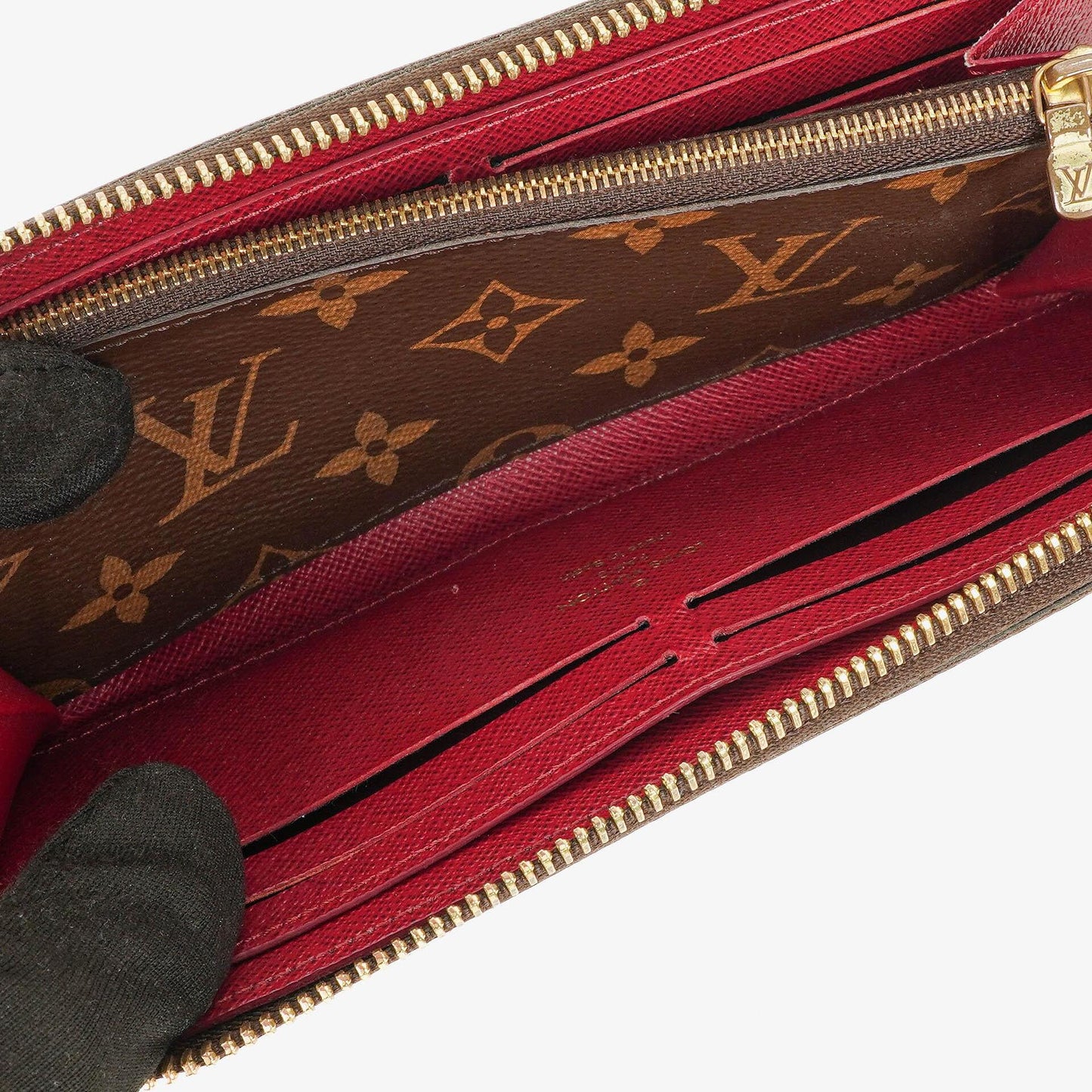 Louis Vuitton Clemence Monogram Canvas Wallet