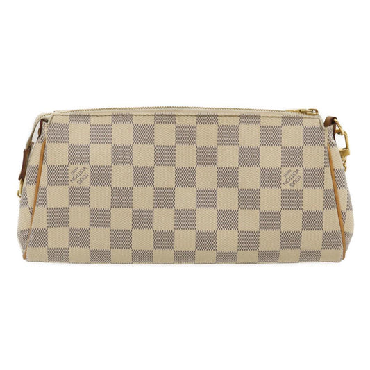 LOUIS VUITTON Damier Azur Eva 2Way Shoulder Hand Pouch N55214 LV Auth lt415